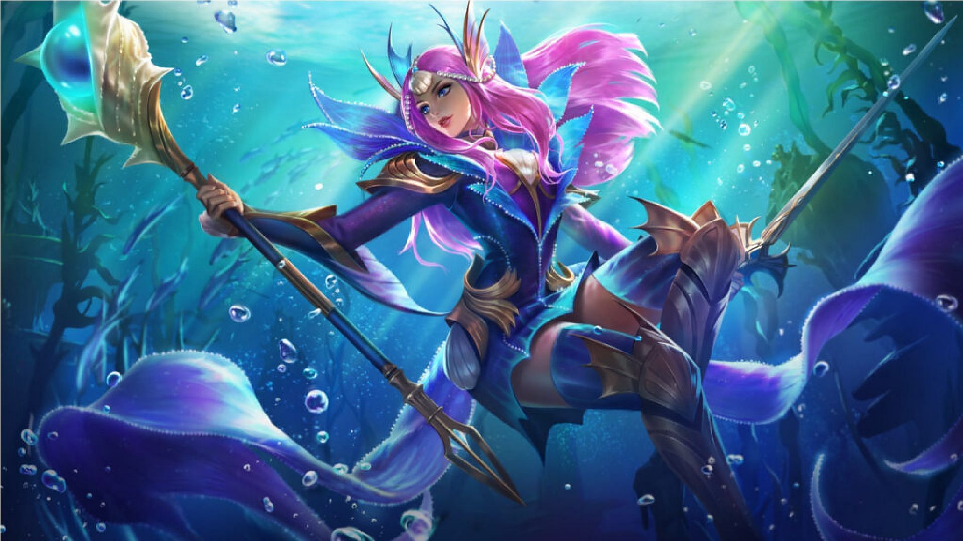 Choose Odette to dominate in the Mid Lane (Image via Moonton Games)