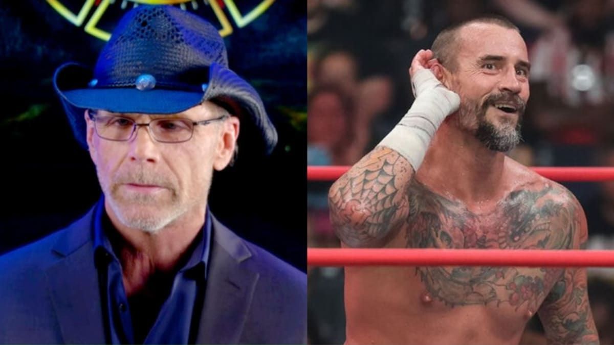 Shawn Michaels (left); CM Punk (right)