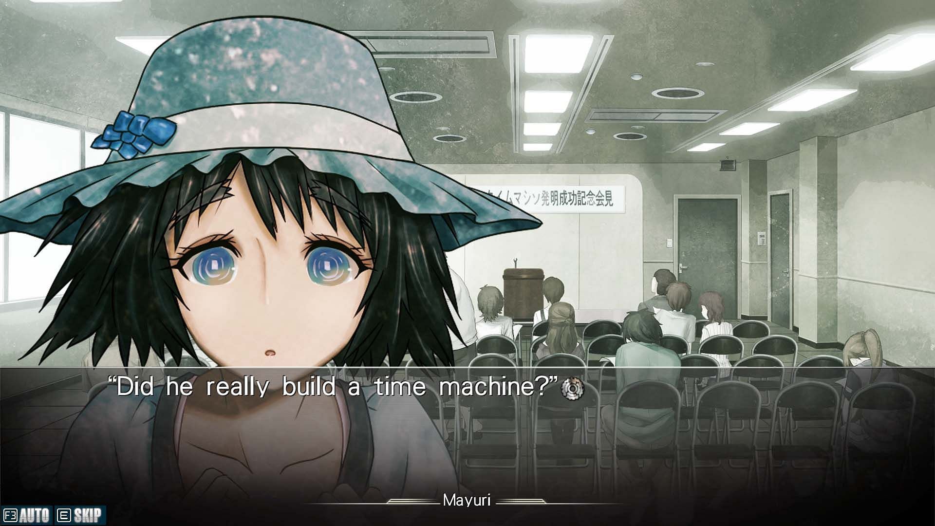 Steins;Gate is a mind-bending visual novel that will leave players in tears (image via Spike Chunsoft Co.)