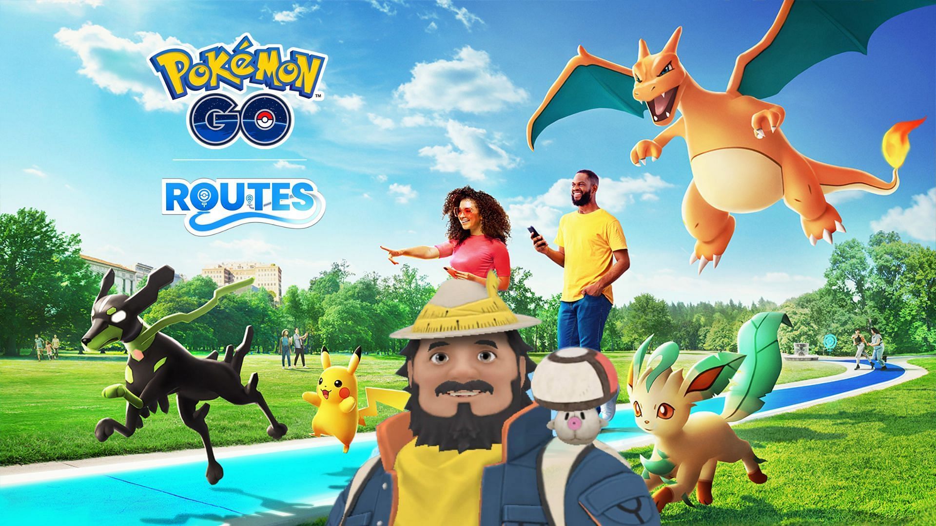 Mateo appears at Route&#039;s endpoint (Image via Niantic)