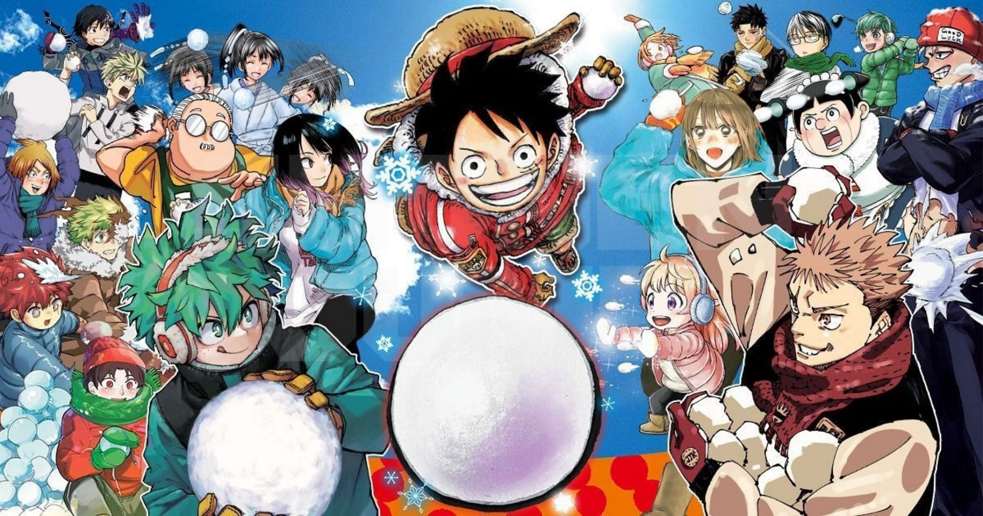 Every major Weekly Shonen Jump manga on break for Christmas One Piece