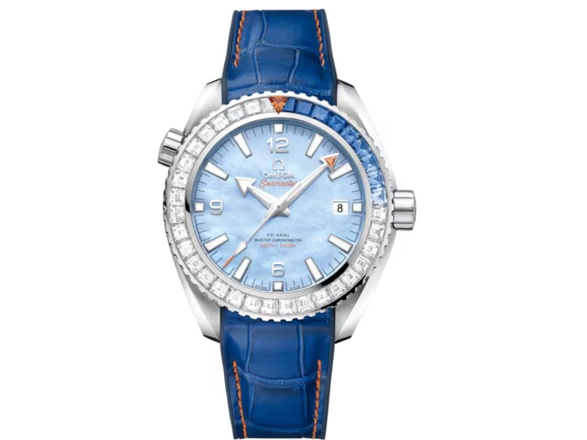 Seamaster Planet Ocean &#039;Mother of Pearl&#039; ( Image via Omega)