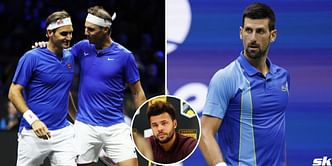 "Novak Djokovic wanted to be Roger Federer or Rafael Nadal when he should have remained himself, today he is himself" - Jo-Wilfried Tsonga
