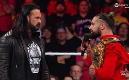 Seth Rollins gets assaulted by Drew McIntyre after burning him with a 3-word statement on RAW