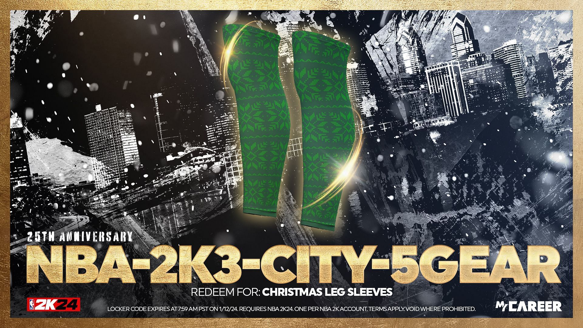 A new free code is available for NBA 2K24 players to redeem (Image via 2K Games)