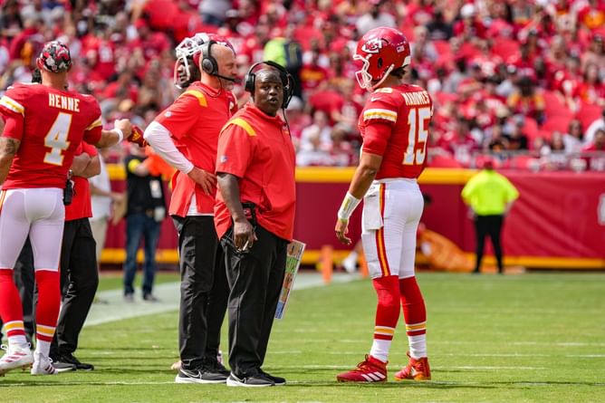 NFL Rumors: Bears eyeing Patrick Mahomes' Super Bowl-winning OC with Matt Eberflus on the hot seat