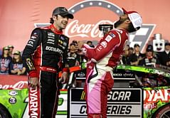 “Somebody should have told him to adjust his pants” - NASCAR fans in splits after Bubba Wallace trolls Ryan Blaney on the internet