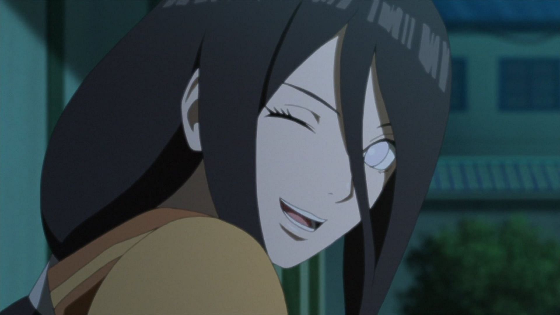 Hanabi Hyuga as seen in the anime (Image via Studio Pierrot)