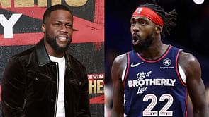 "Broom sticked me": Patrick Beverley revisits getting kicked off by Kevin Hart on ESPN for Josh Giddey question and cussing