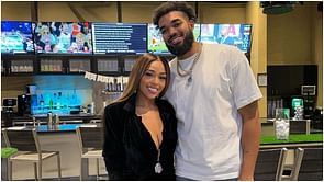 Jordyn Woods stuns in latest photoshoot themed on boxing, beau Karl-Anthony Towns reacts