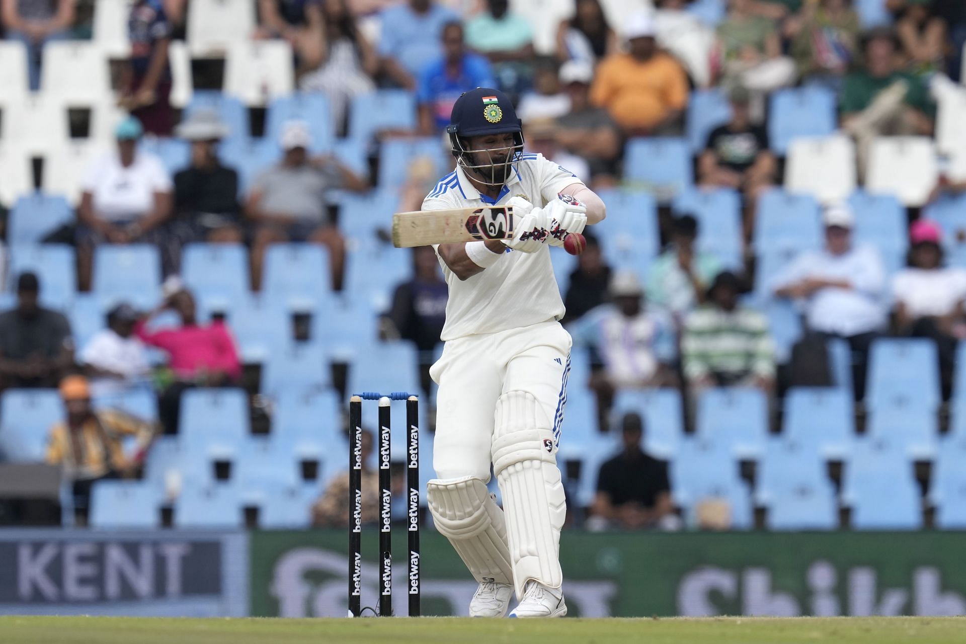 KL Rahul&#039;s defiant century took India to a decent first-innings total.