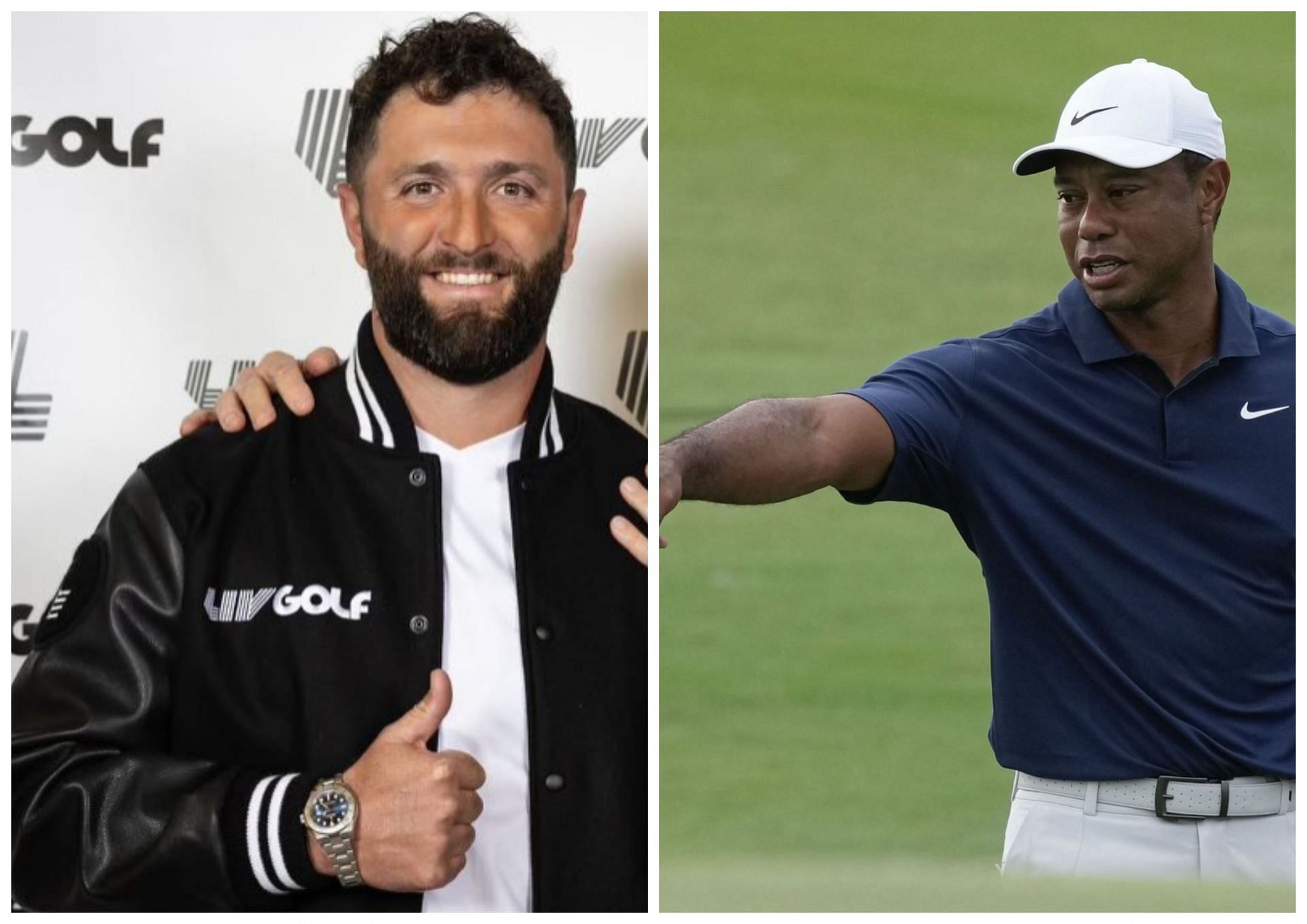 Tiger Woods react to Jon Rahm switching to LIV Golf