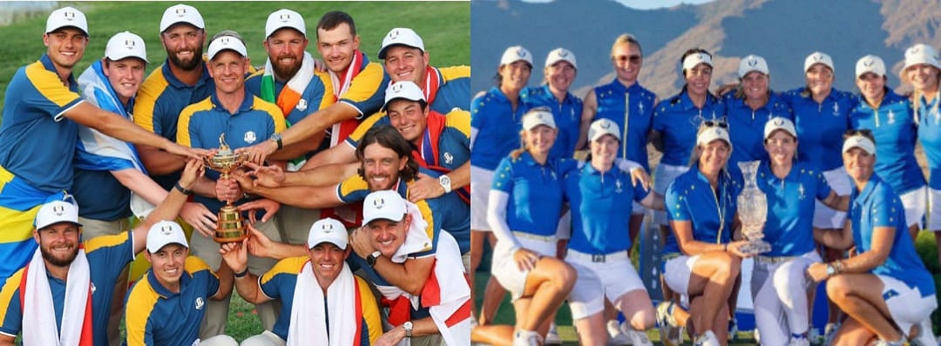 Solheim Cup and Ryder Cup champions
