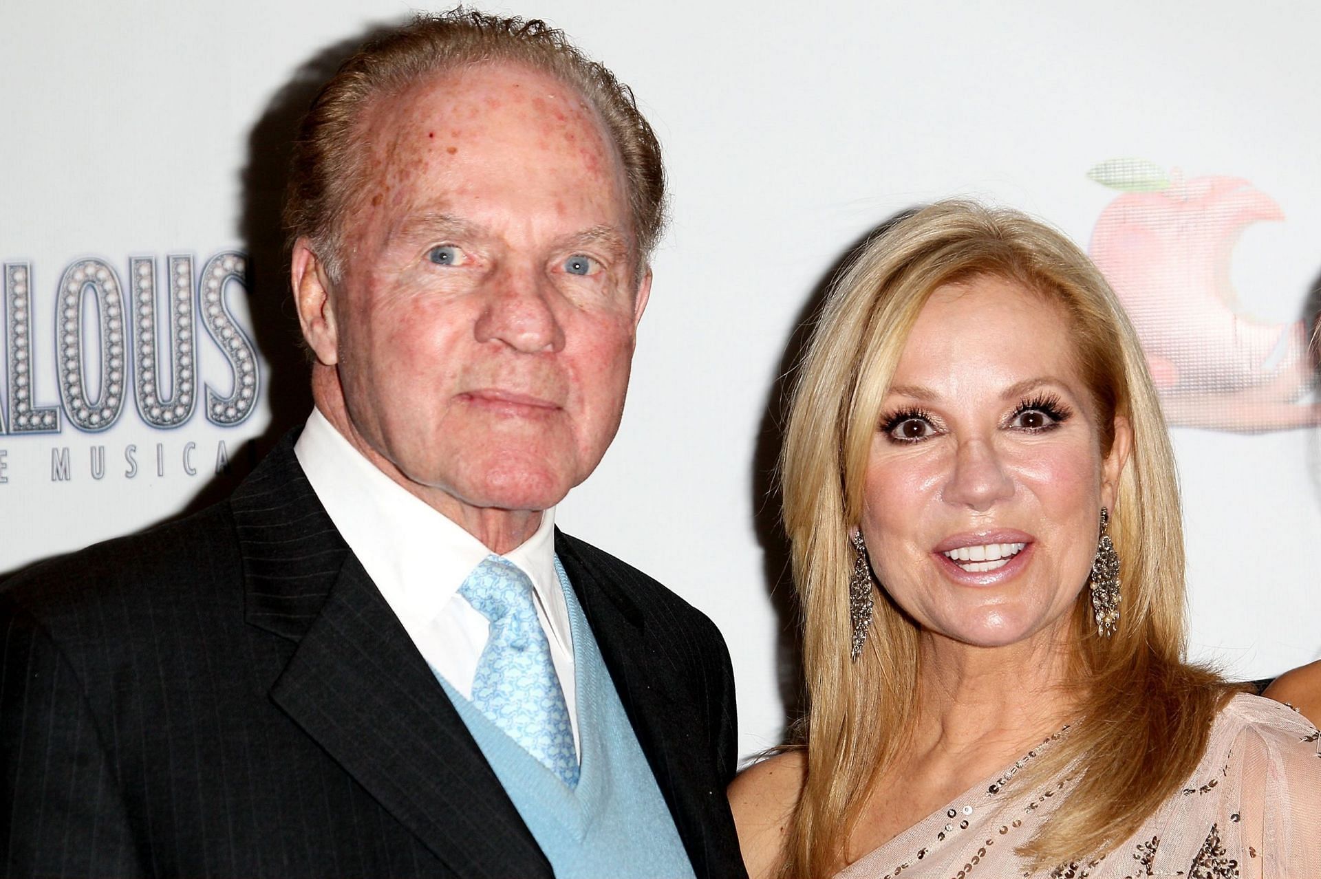 Frank Gifford and his wife Kathie Lee in their later stages