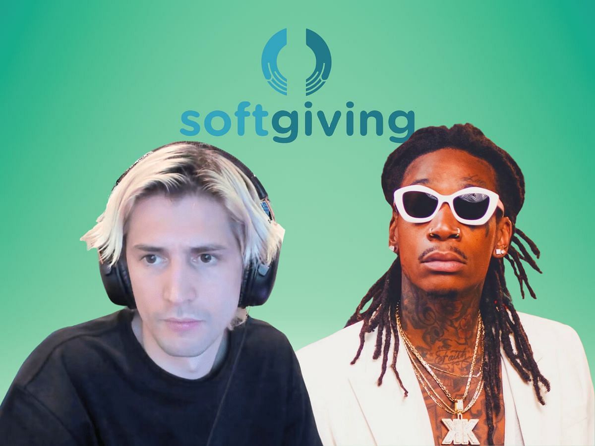 xQc reacts to the latest charity controversy (Image via Sportskeeda)