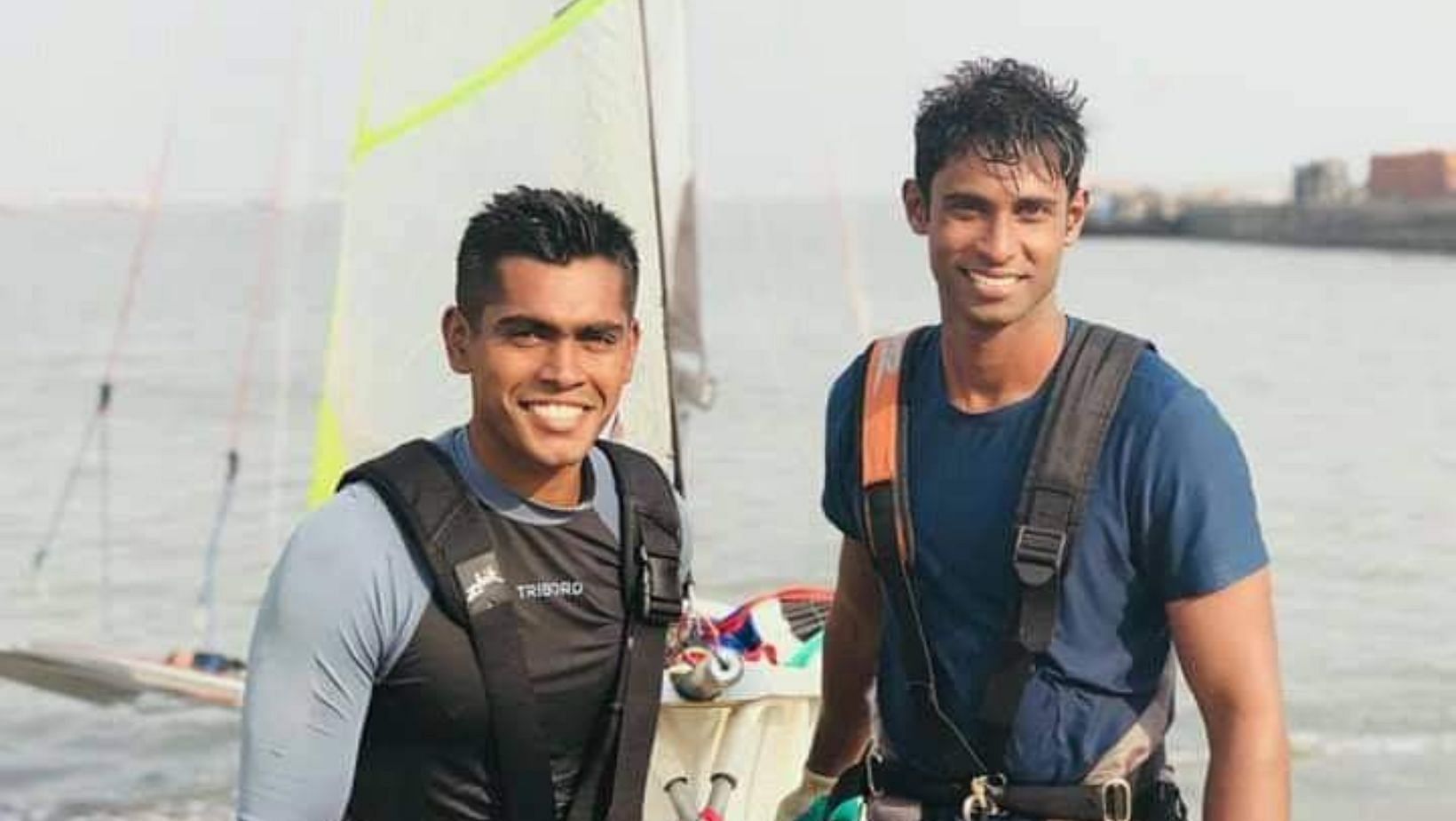Prince Noble and Manu Francs won bronze at the Asian Sailing Championships 
