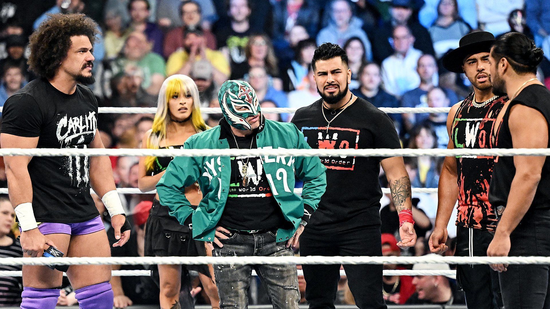 The Latino World Order on SmackDown.