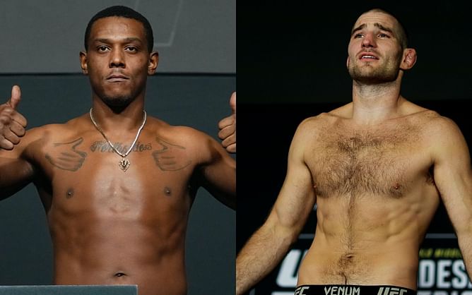 Sean Strickland calls Jamahal Hill's brother "a bi*ch" for allegedly getting the former UFC champion arrested
