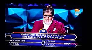 Amitabh Bachchan asks 2023 World Cup related question in KBC ft. England