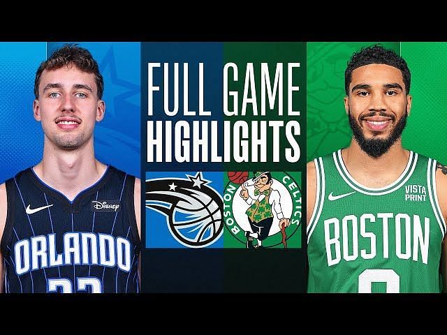 Orlando Magic Vs Boston Celtics: Prediction And Betting Tips | December ...