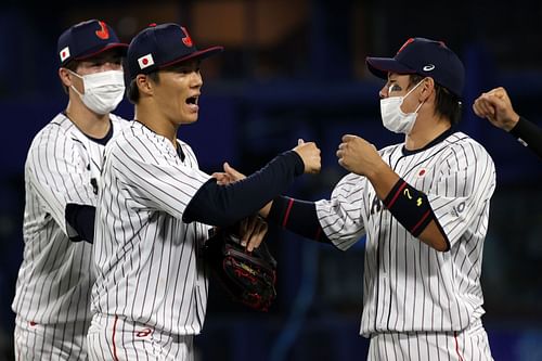 Republic of Korea vs Japan - Baseball - Olympics: Day 12