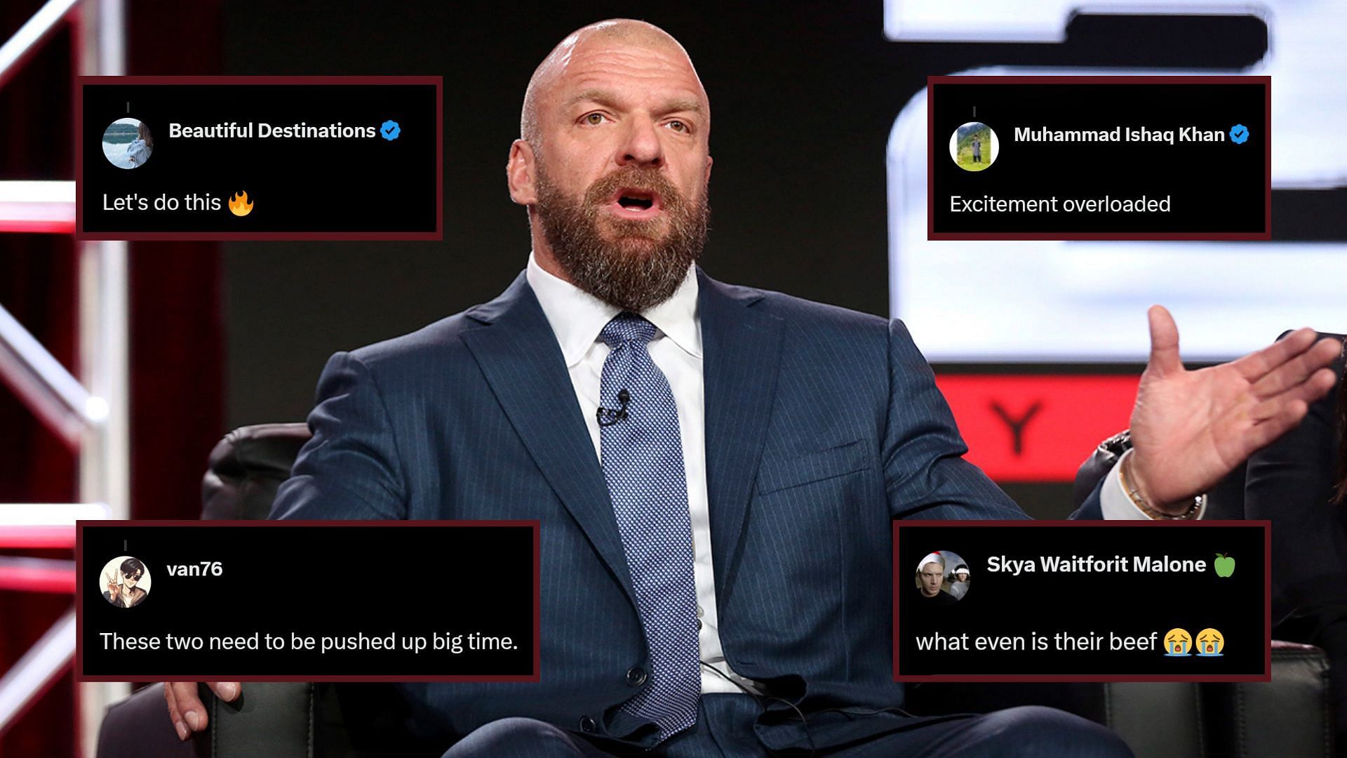 Triple H is the Chief Content Officer of WWE!