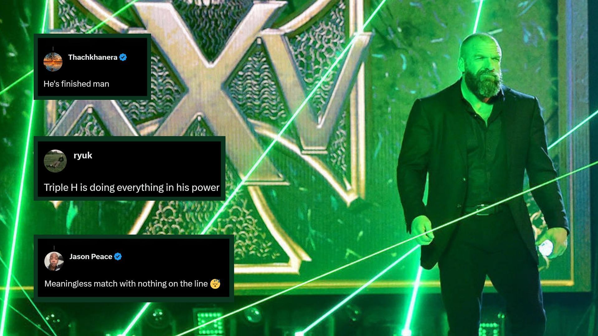 Triple H is the Chief Content Officer of WWE!