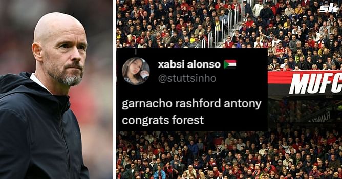 "Are you kidding me?", "What are they feeding these players?" - Manchester United fans in disbelief as 20-year-old star misses clash against Forest