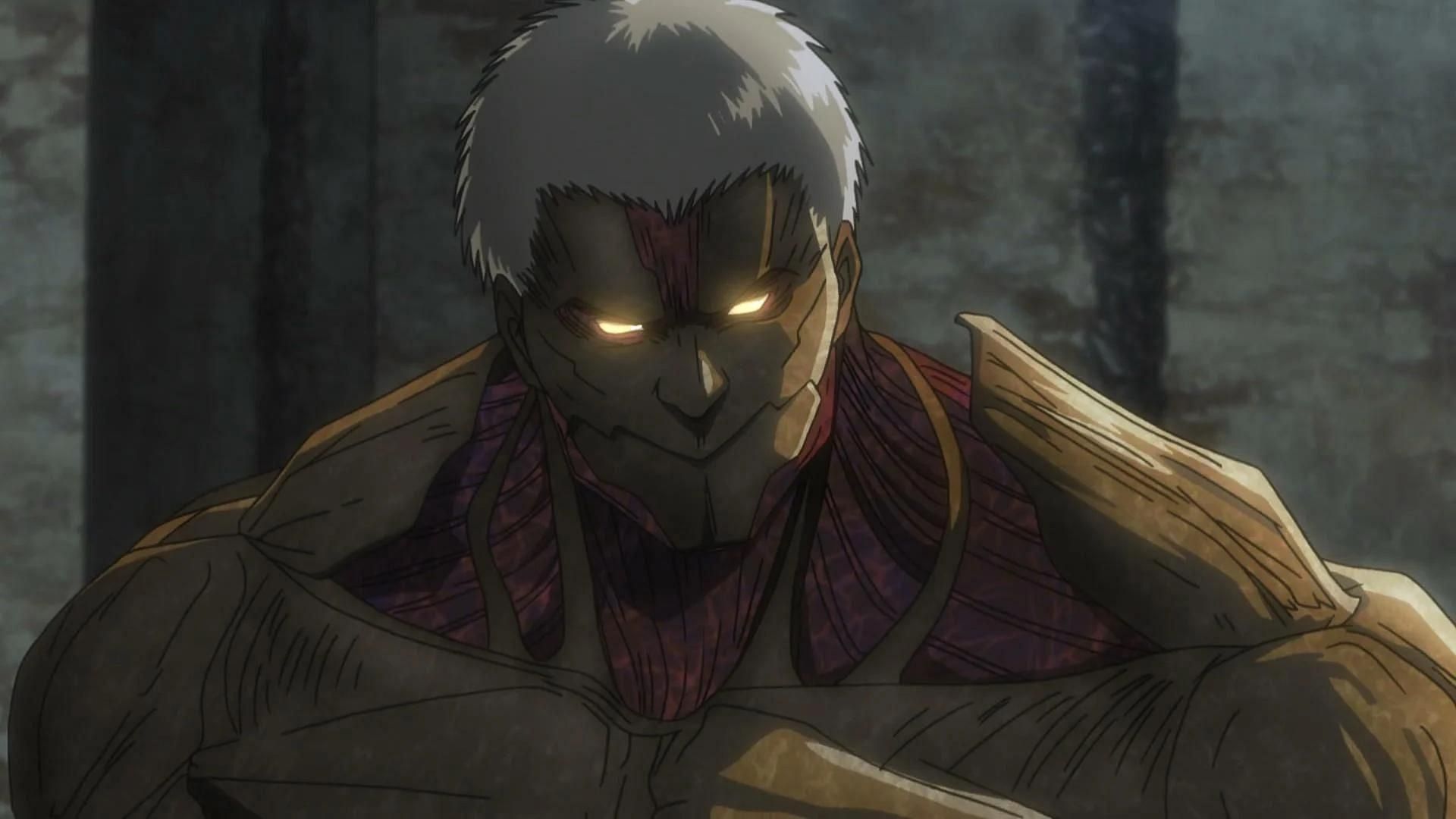 A snapshot of the Armored Titan (Image via Wit Studio)