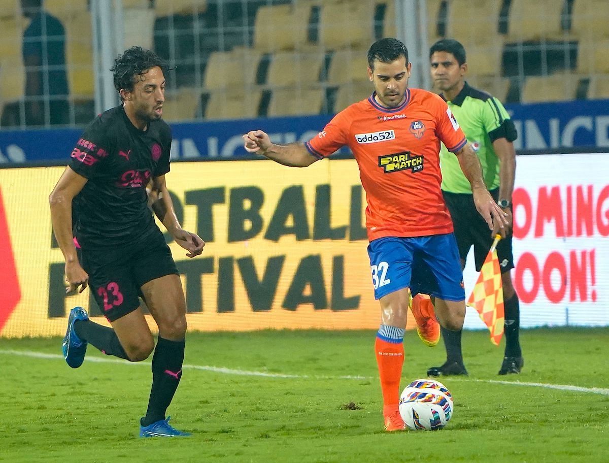 El Khayati didn&#039;t have a good game today (Image courtesy: ISL Media)