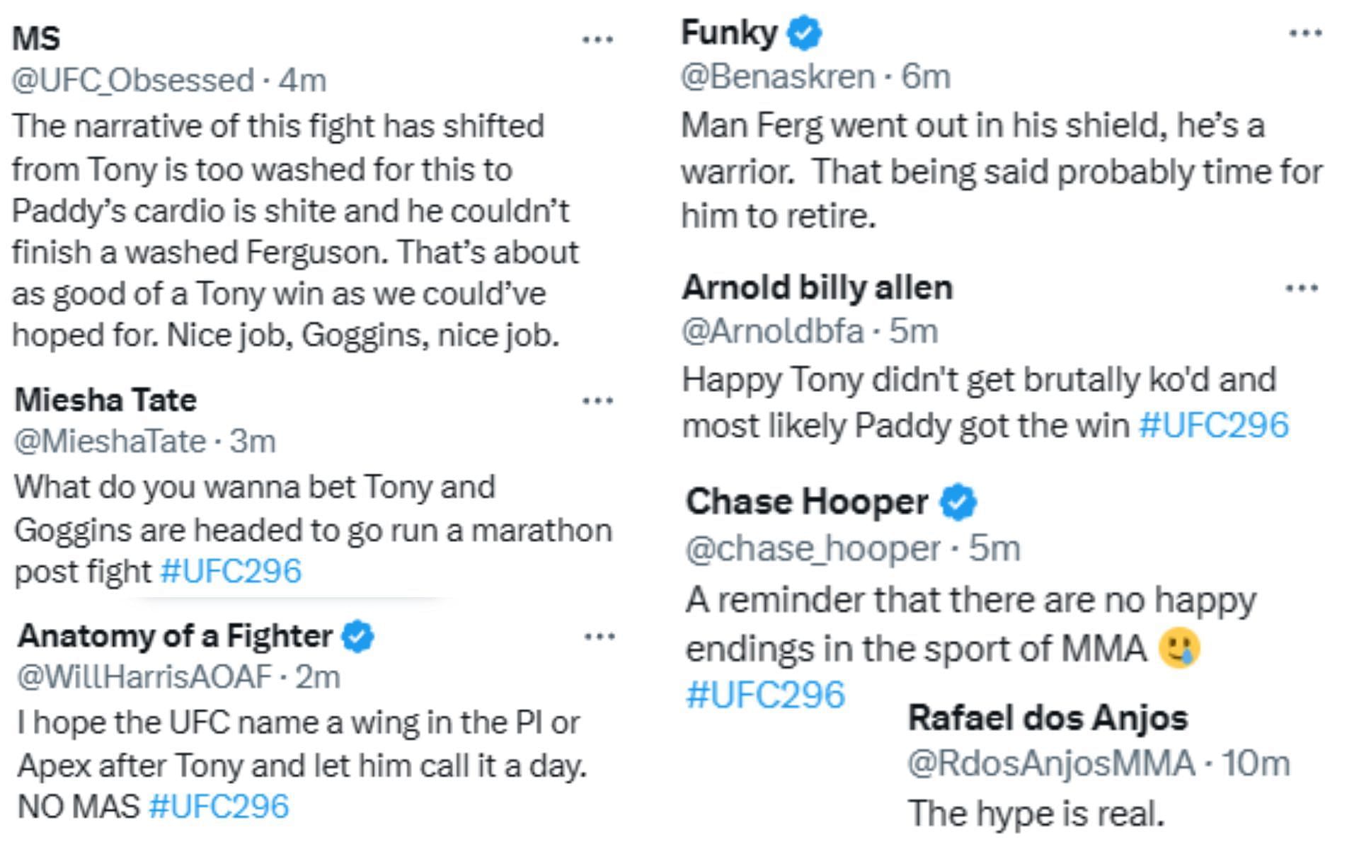 MMA fans react to Tony Ferguson vs. Paddy Pimblett (Part 1)