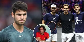 "I have faced Federer, Nadal and Djokovic, what has happened will not be repeated" - Feliciano Lopez on Carlos Alcaraz being compared to the Big 3