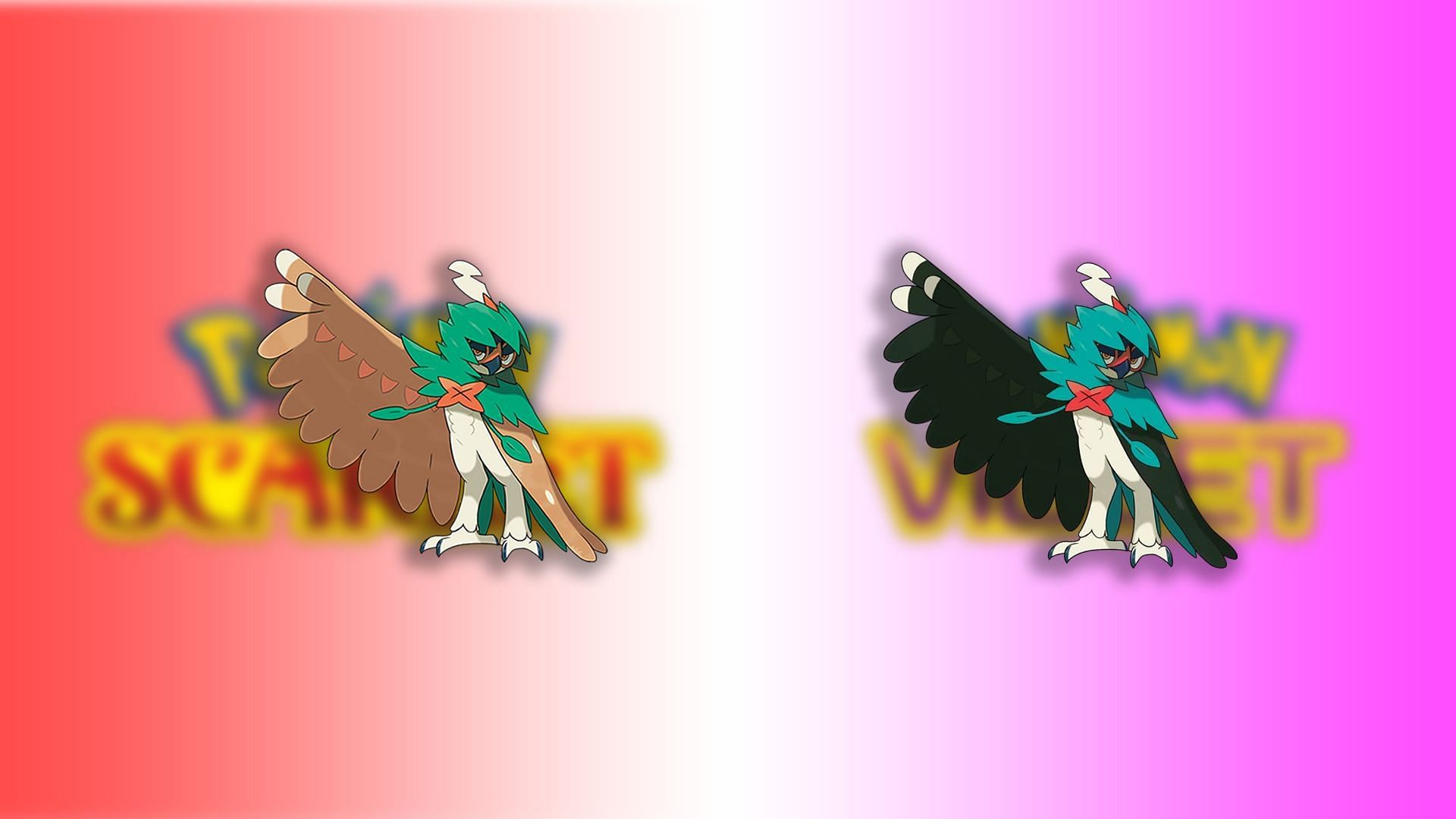 Regular and Shiny Decidueye (Image via The Pokemon Company)