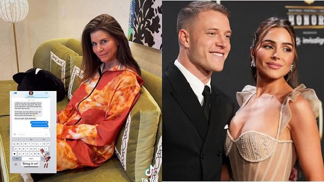 Christian McCaffery's mother seeks Olivia Culpo's help to get 49ers back to winning ways