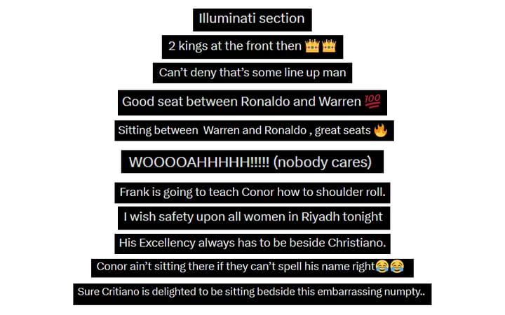 Cristiano Ronaldo: “Illuminati section” - Conor McGregor and Cristiano ...