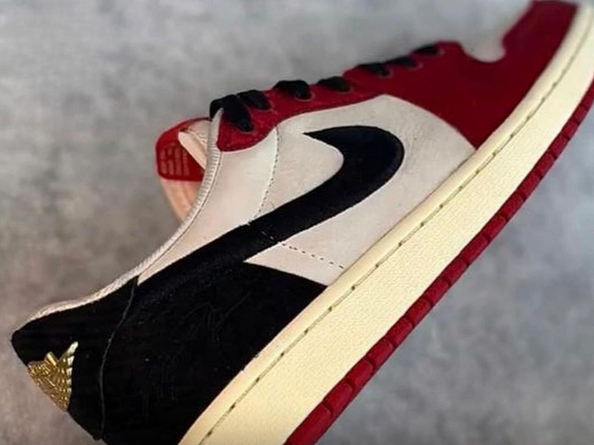 Sneakerheads give mixed reaction to the Trophy Room x Nike Air Jordan 1 ...