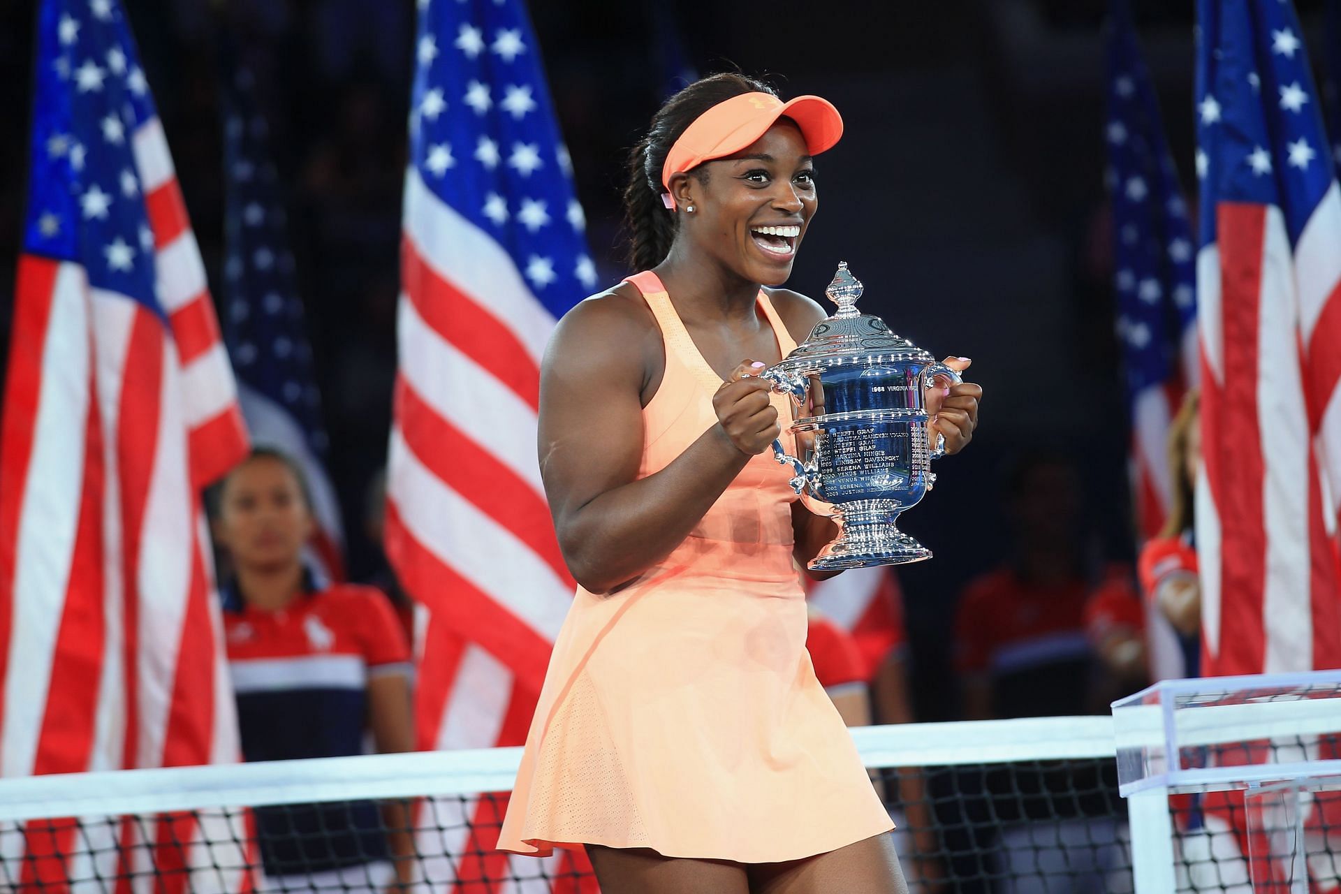 Sloane Stephens with the US Open Title