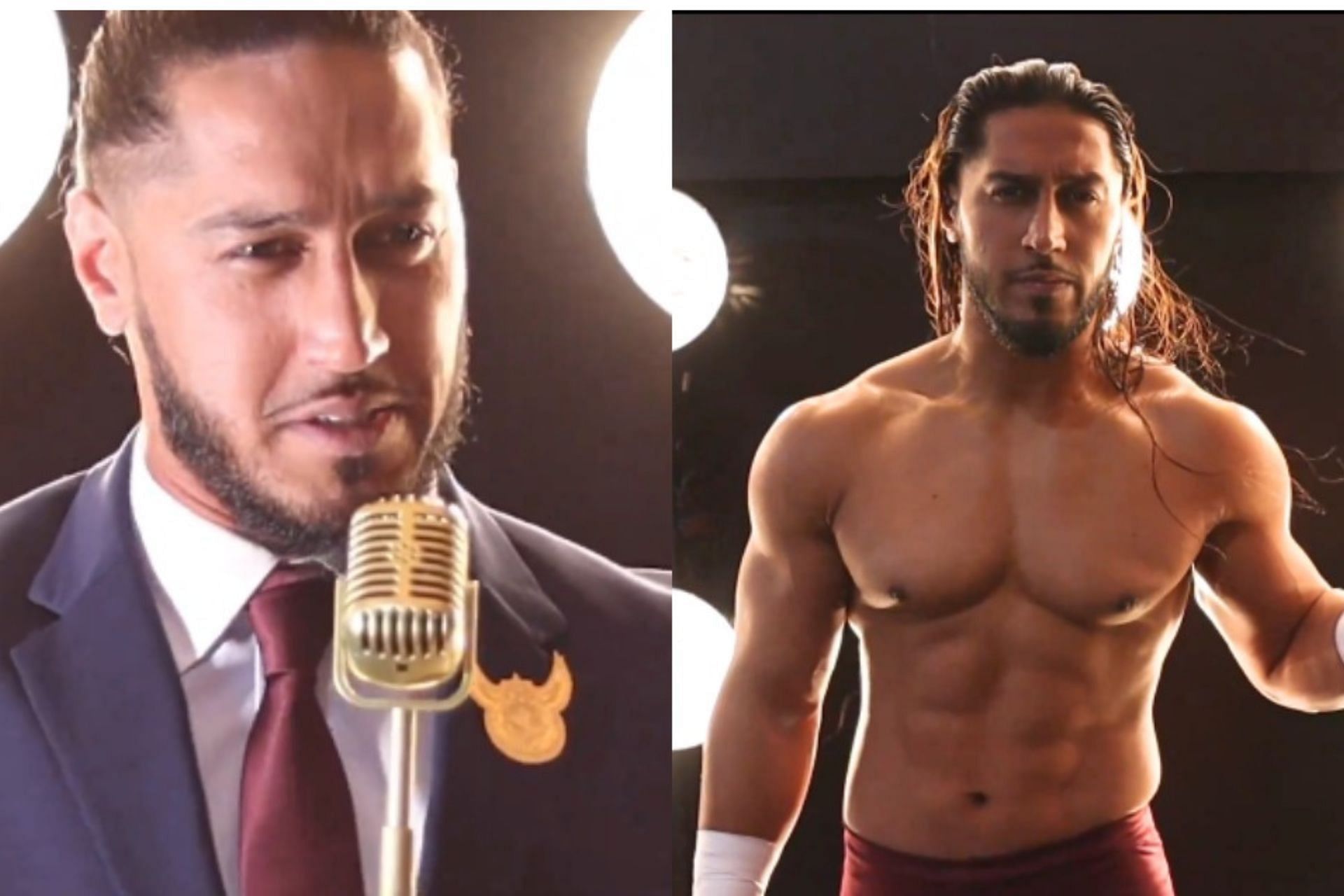 An AEW wrestler wants to have a bout with ex-WWE wrestler Mustafa Ali