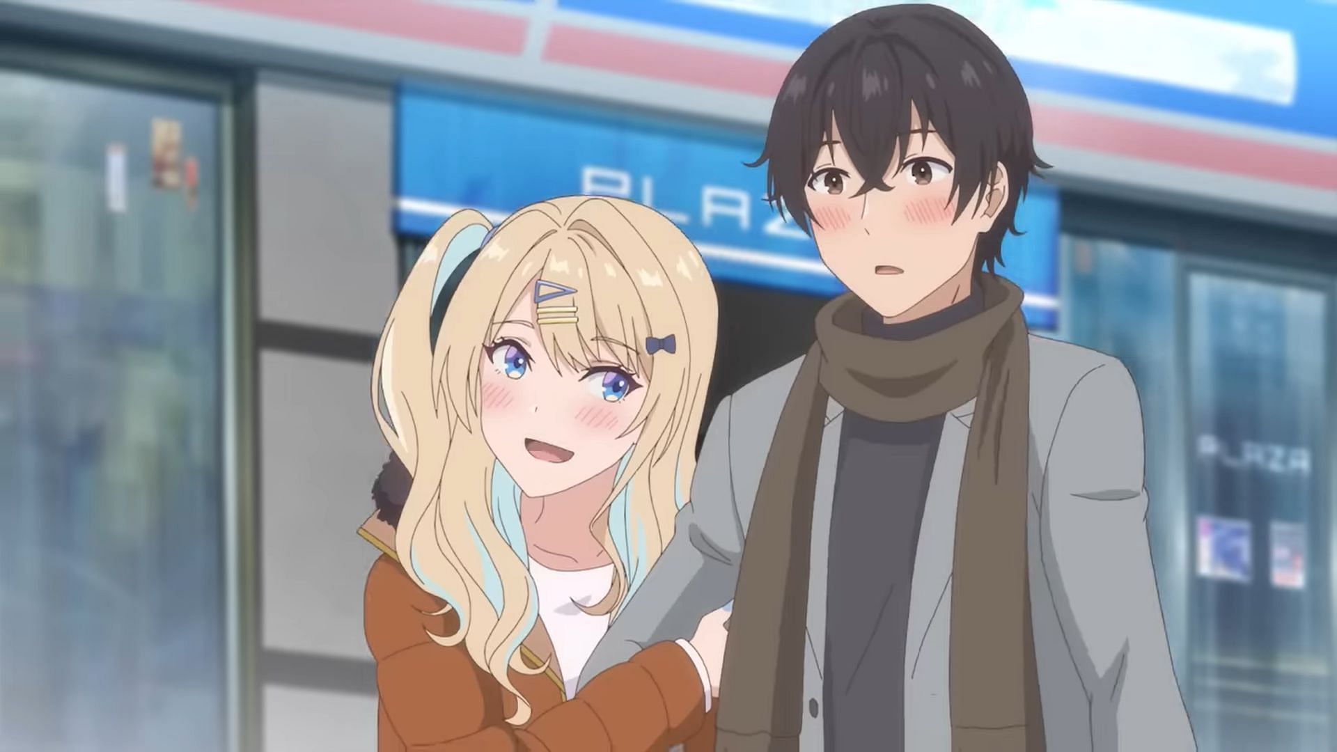 Luna Shirakawa and Ryuto Kashima as seen in the anime (Image via ENGI)