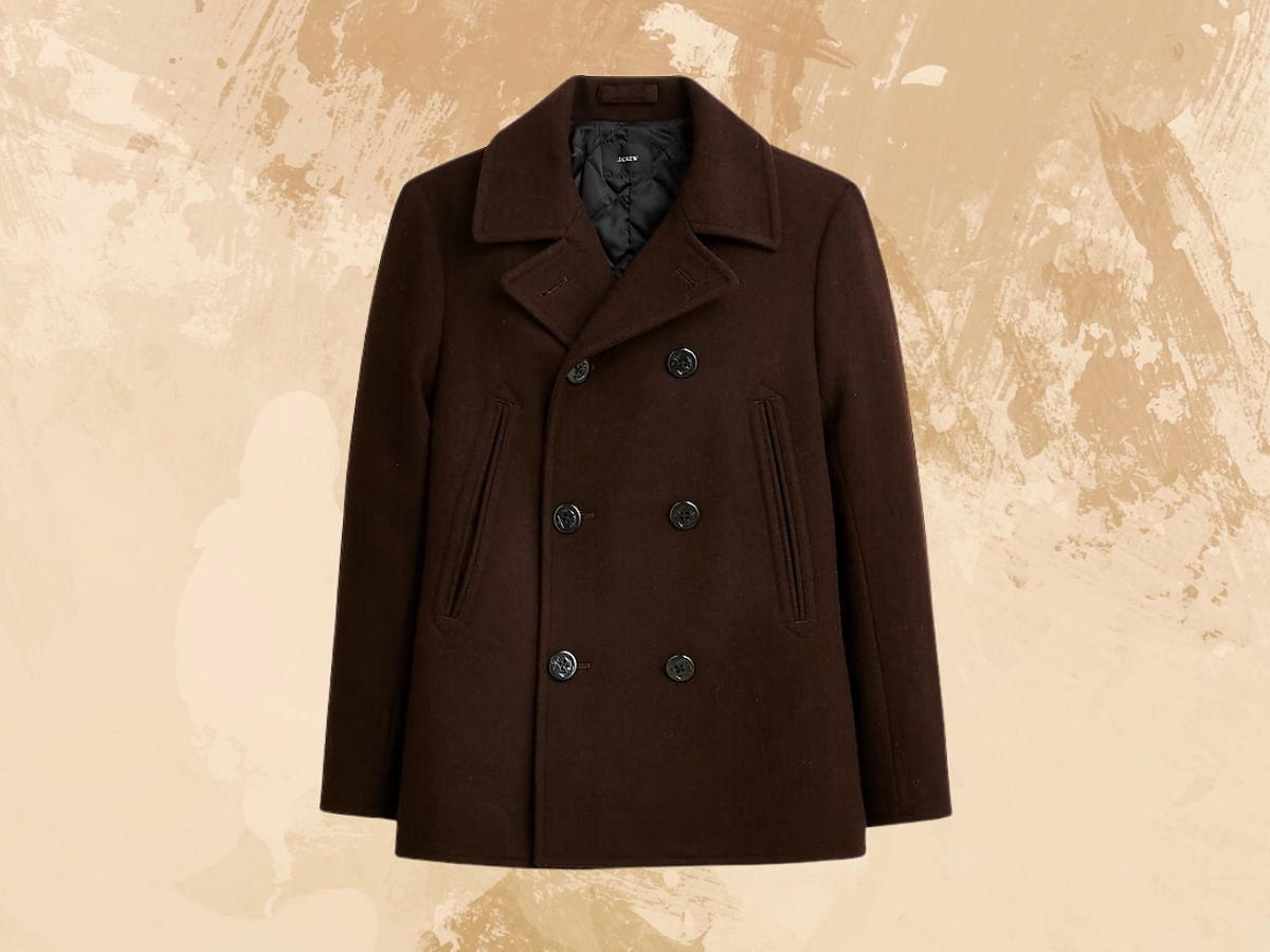 The J.Crew Dock coat (Image via J.Crew Dock)