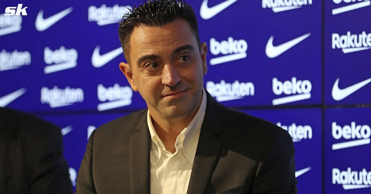 Barcelona manager Xavier Hernandez
