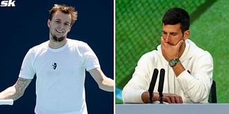 "They say I beat my wife... Novak Djokovic sits on the beach & they tell him he is not helping children"- Alexander Bublik on online criticism