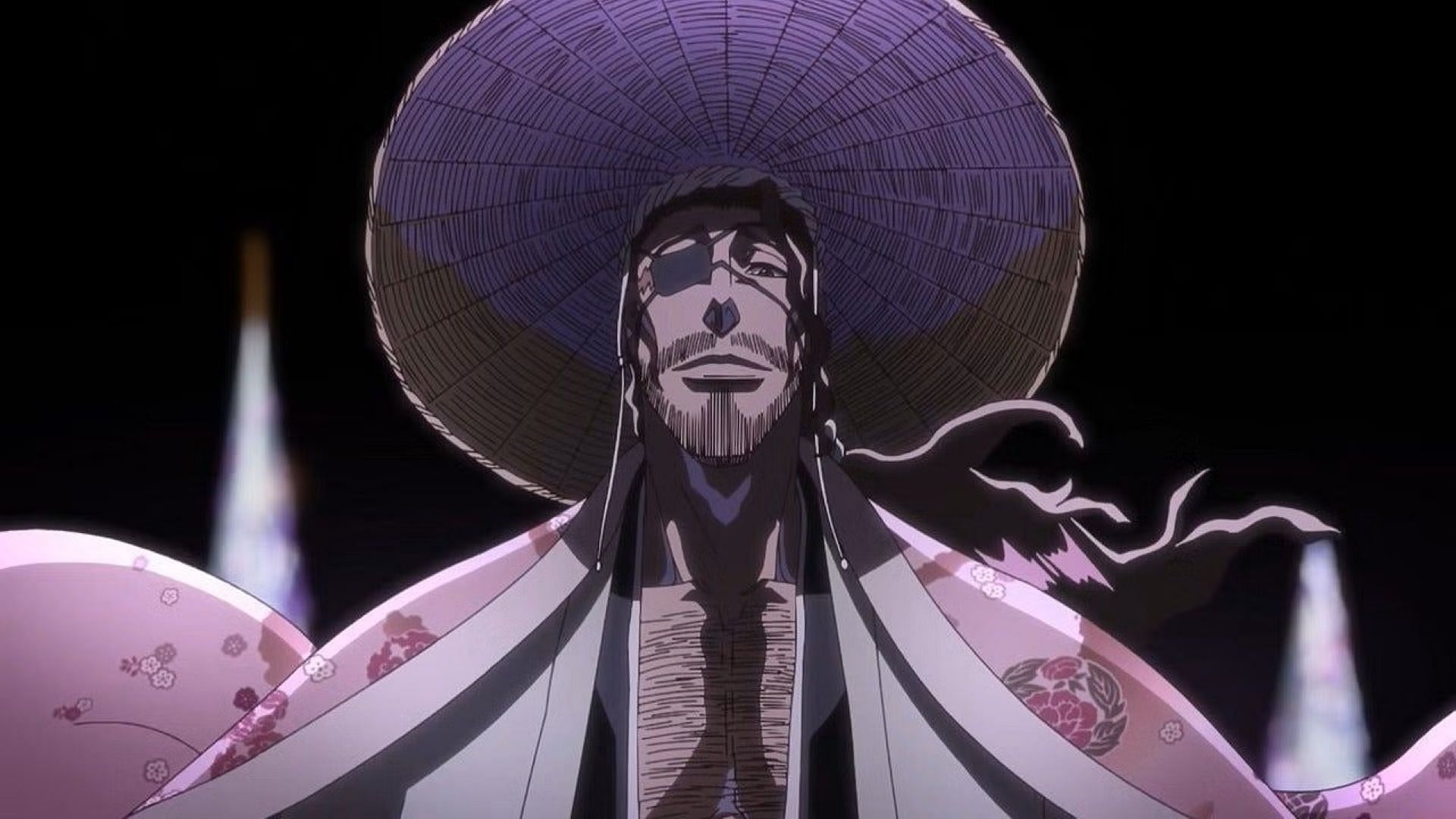 Shunsui Kyoraku, as seen in Bleach TYBW (Image via Pierrot)