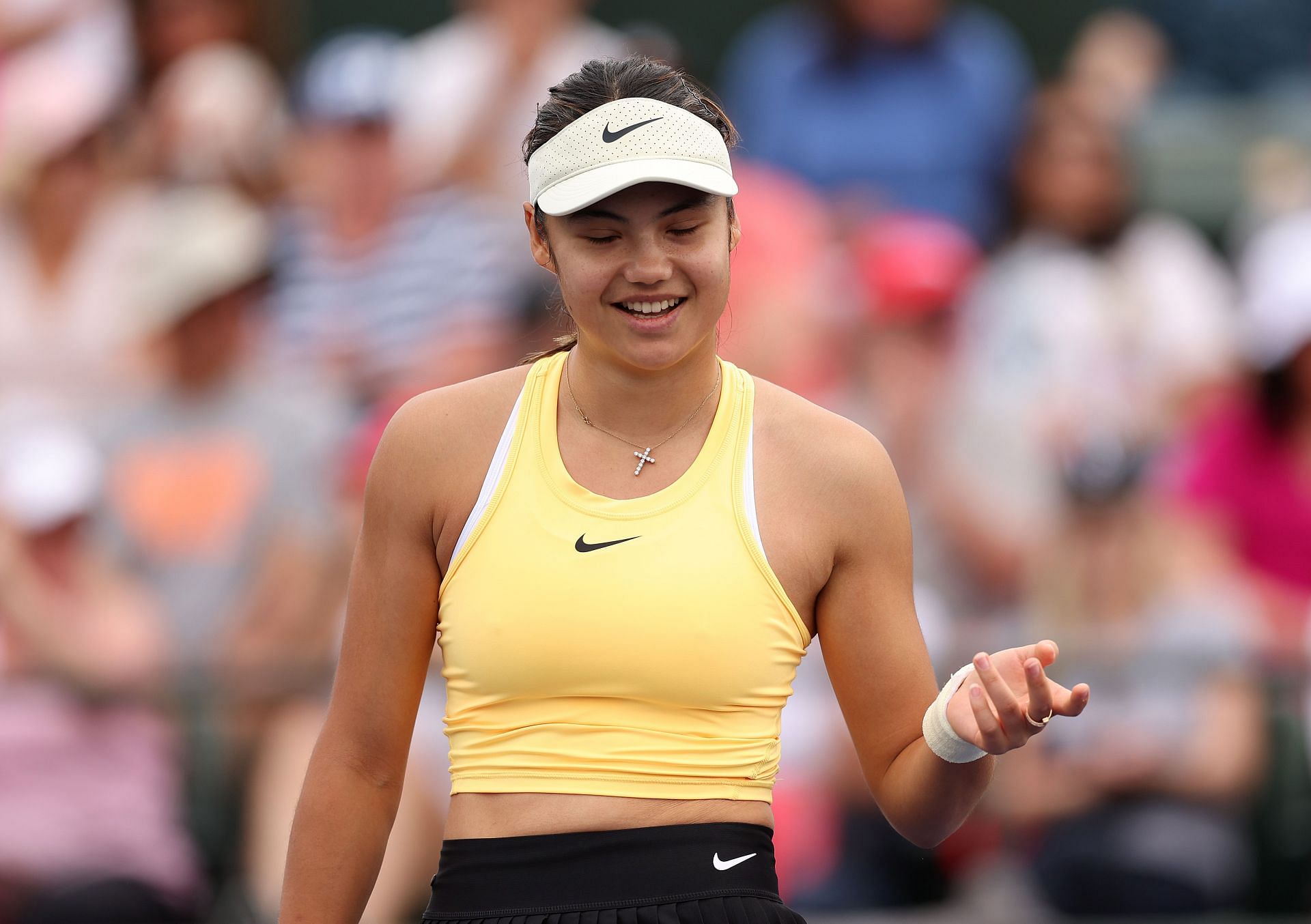 Emma Raducanu at the BNP Paribas Open - Day 6