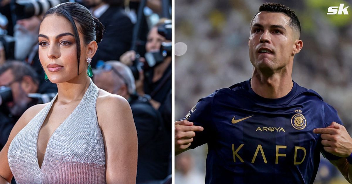 Georgina Rodriguez reacts as Cristiano Ronaldo finishes as 2023’s top ...