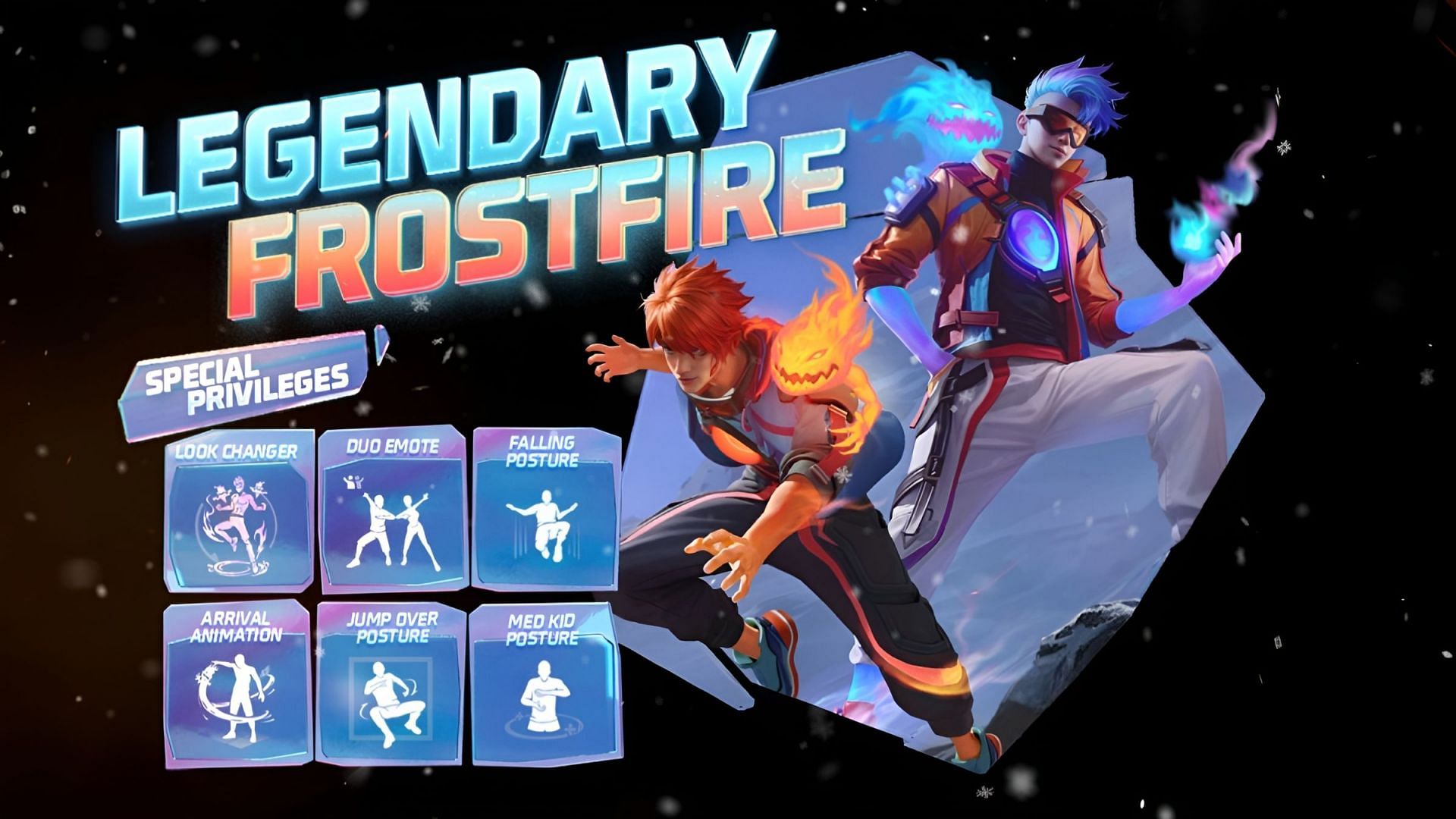 Free Fire Legendary Frostfire Token Wheel cover image