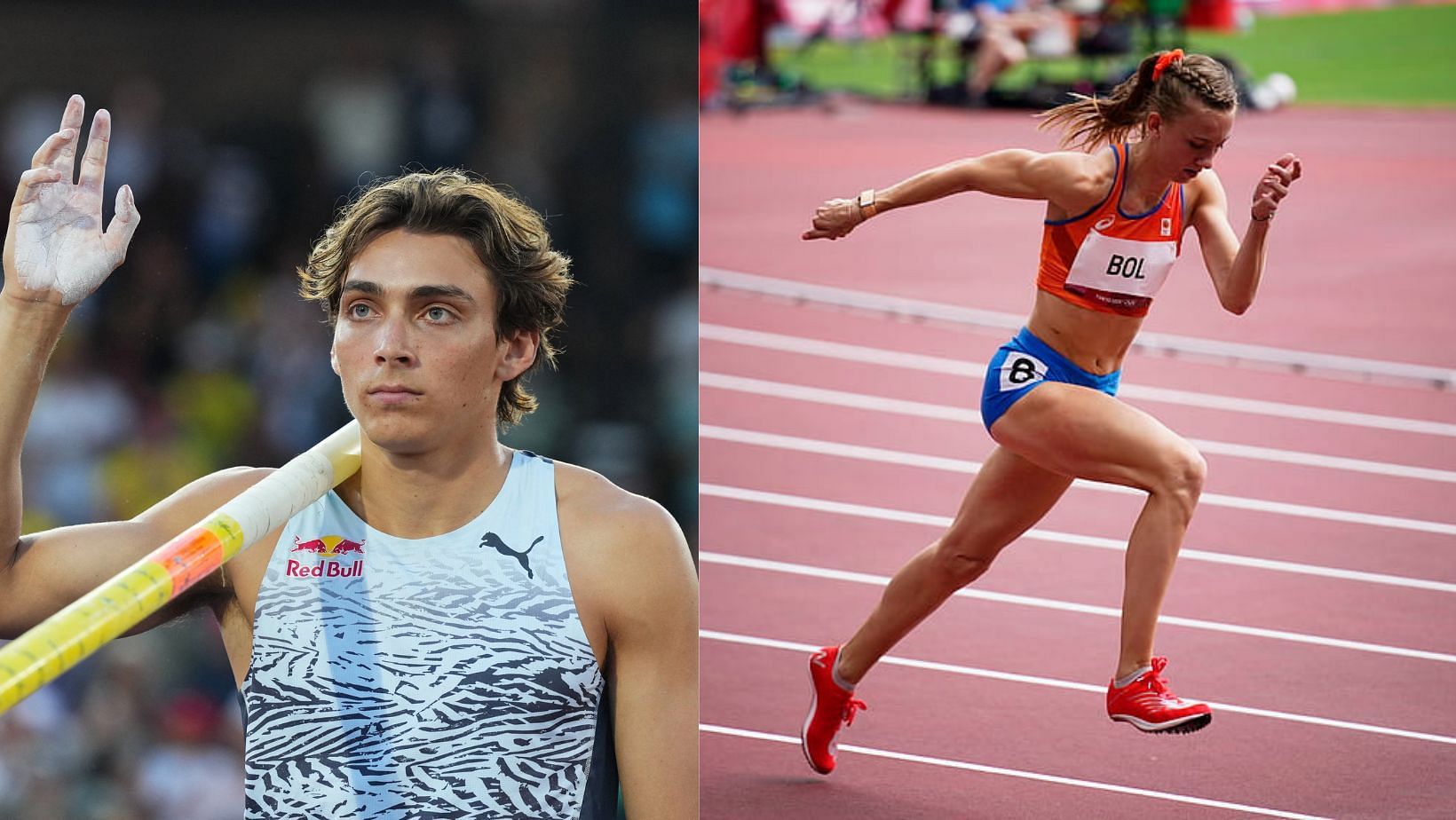 Armand Duplantis "I love to watch Femke Bol, when she's running on the