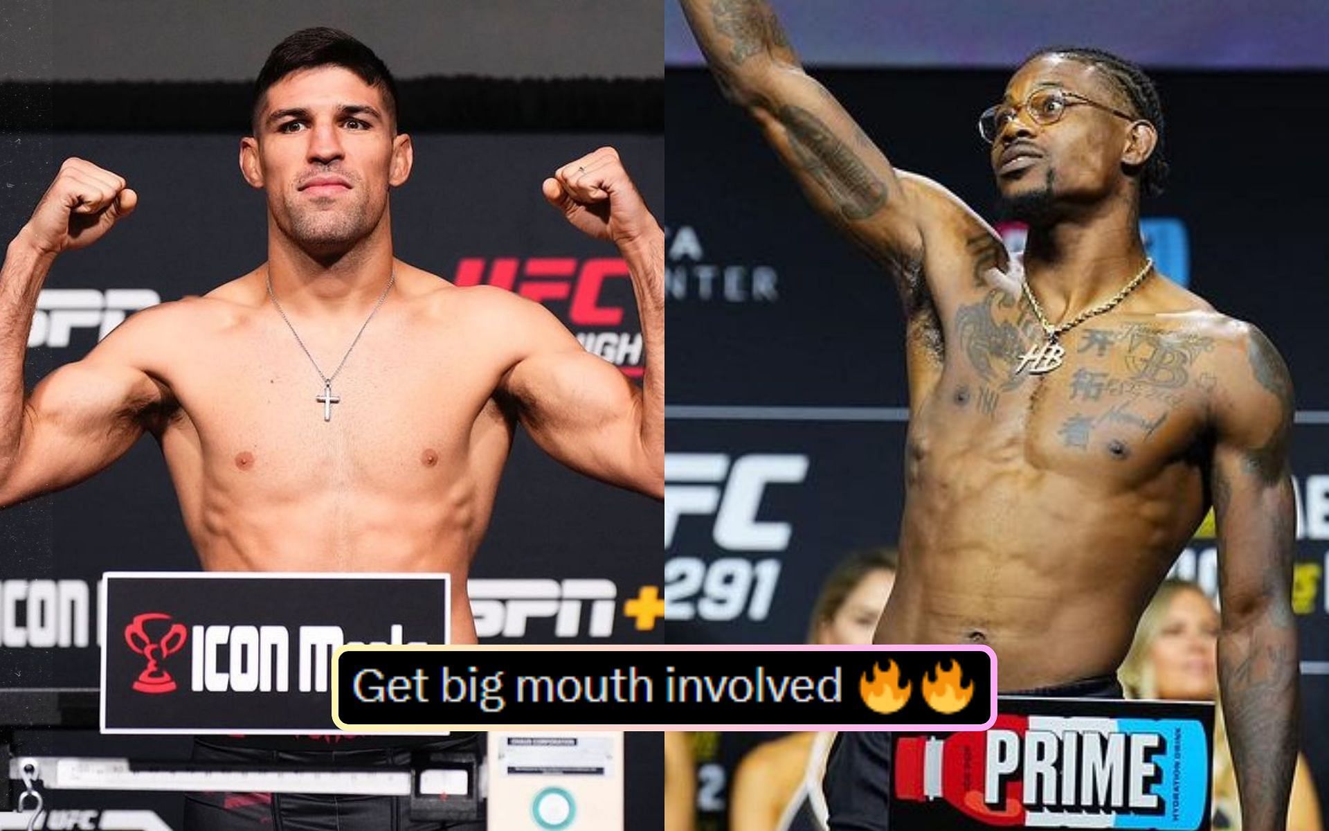 Vicente Luque and Kevin Holland verbally interested in fighting each other at UFC 296