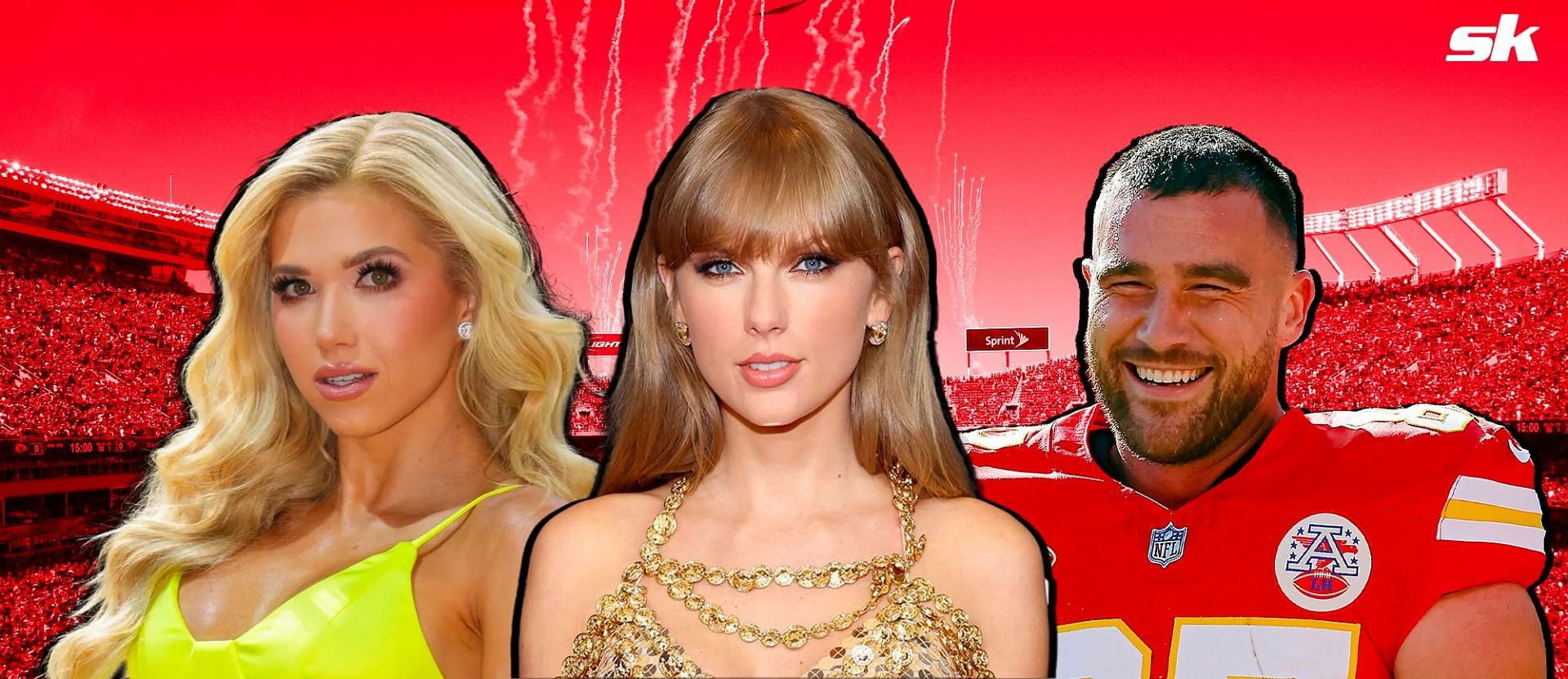 Gracie Hunt had nothing but kind words for Travis Kelce and Taylor Swift