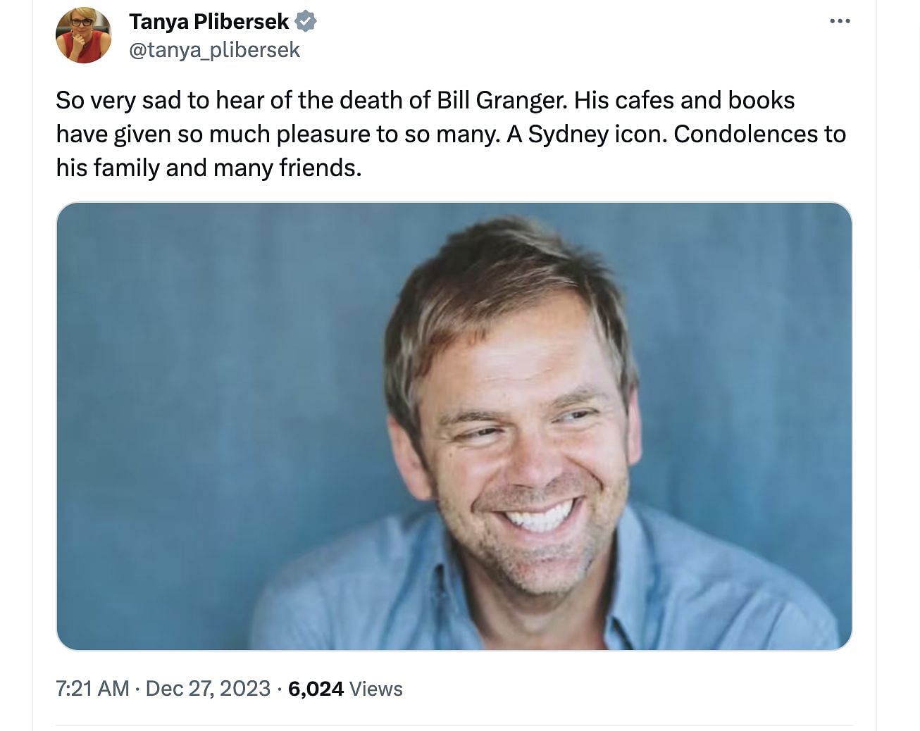 Social media users mourn the passing away of the renowned cook and food writer. (Image via Twitter)